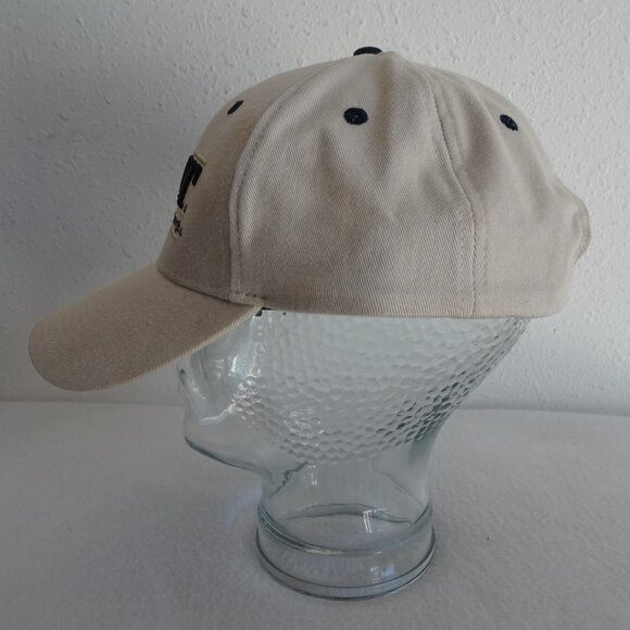 University Of Pittsburgh Baseball Hat Vintage The Game One Size Beige Embroider - Picture 3 of 10